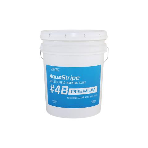 5 gallon bucket of number #4B Premium white field marking paint